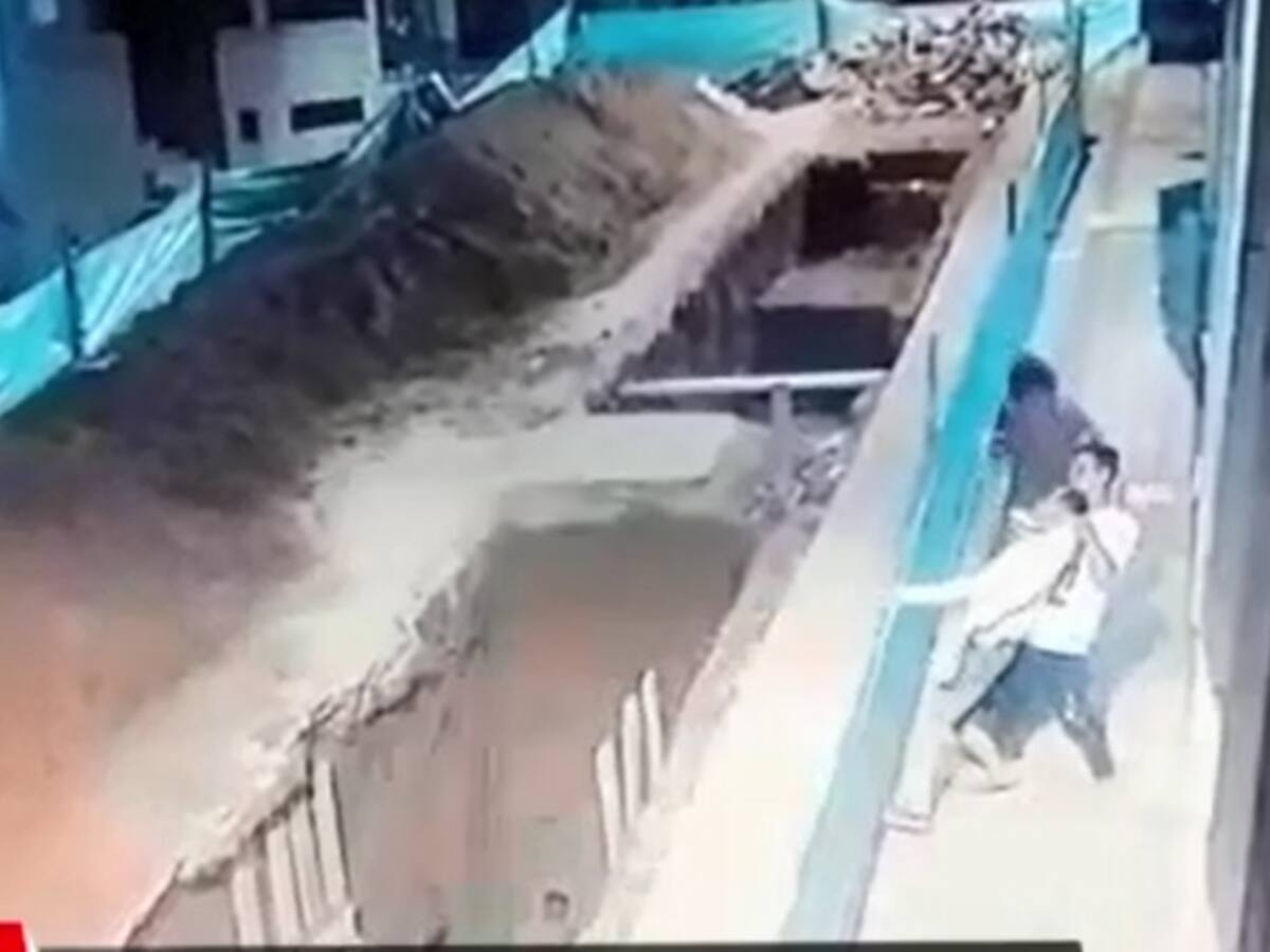 El centro de Armenia parece sin Dios y sin ley, hombre atracado y lanzado a un hueco