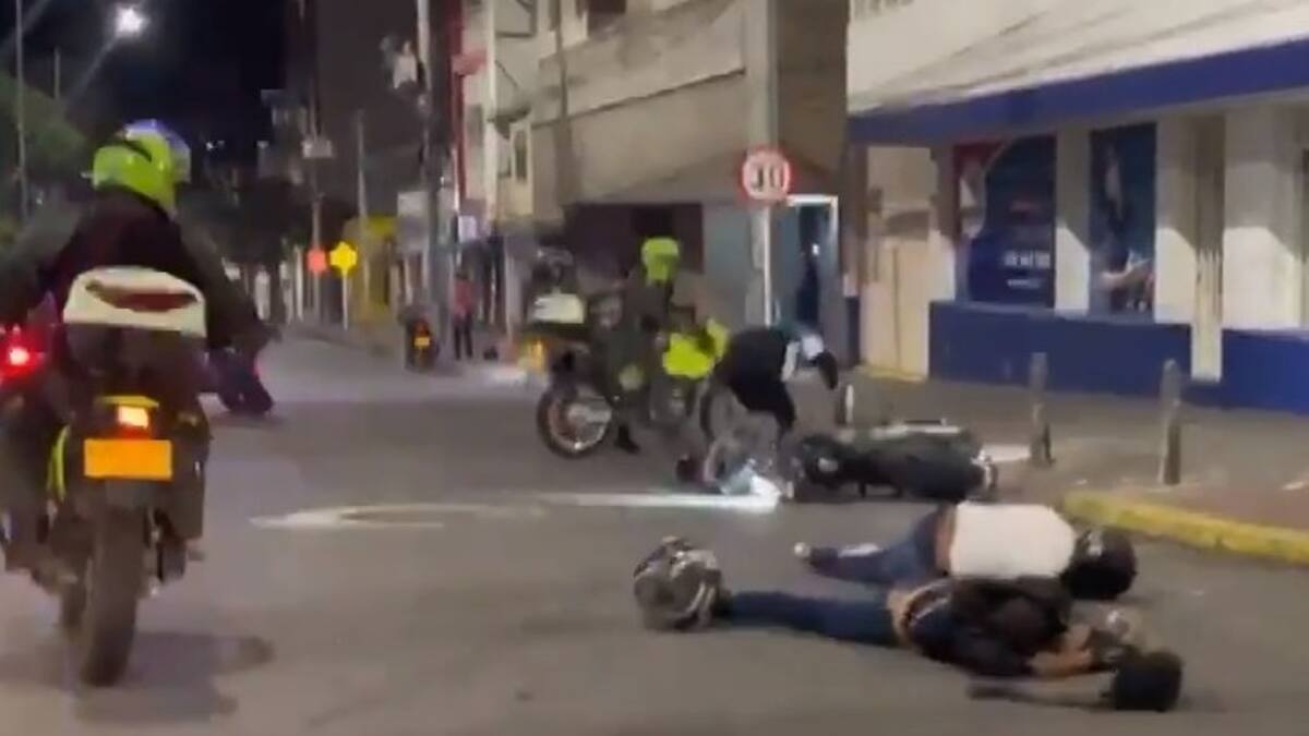 100 motos inmovilizadas en operativo contra piques ilegales