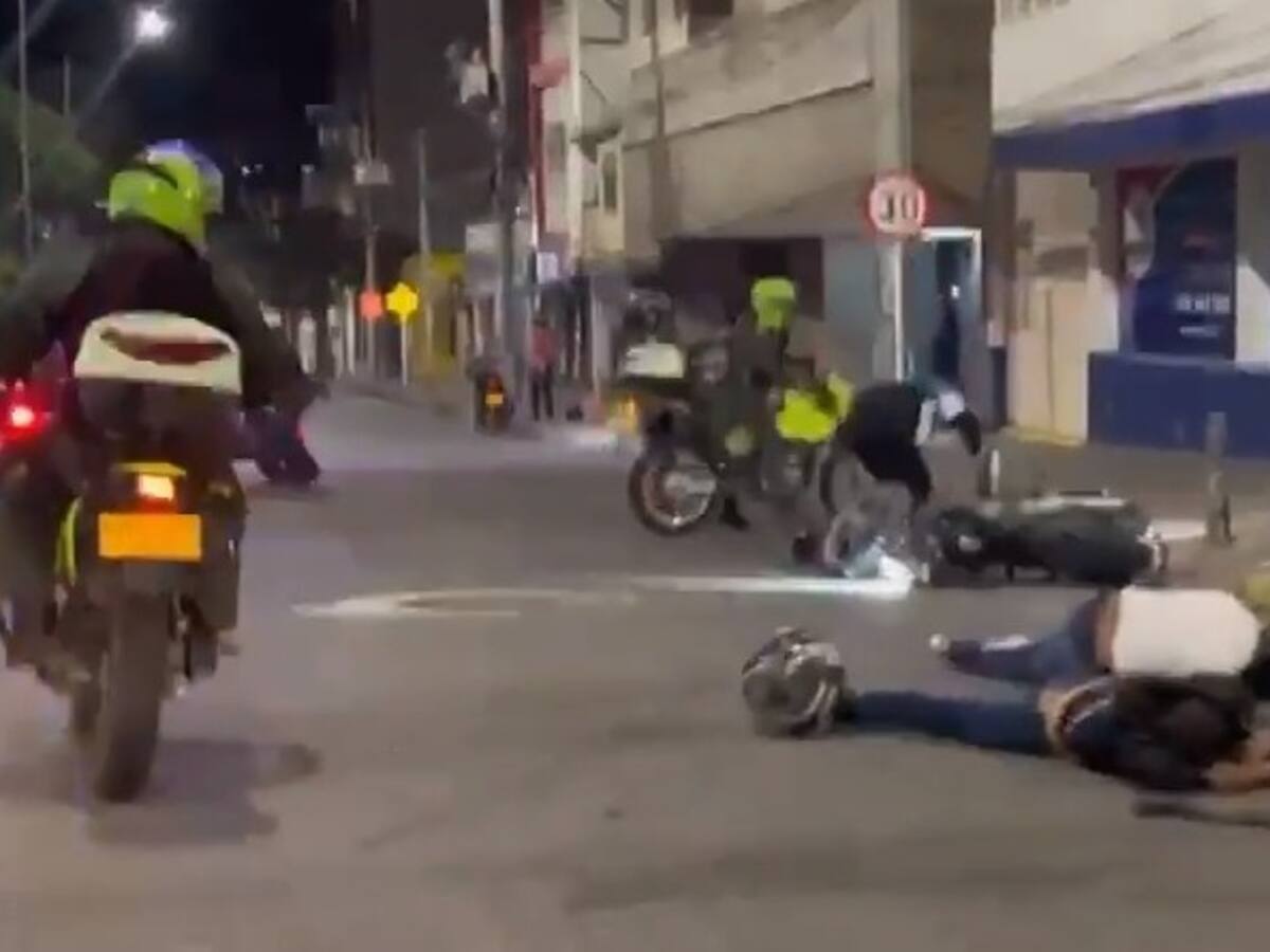 100 motos inmovilizadas en operativo contra piques ilegales