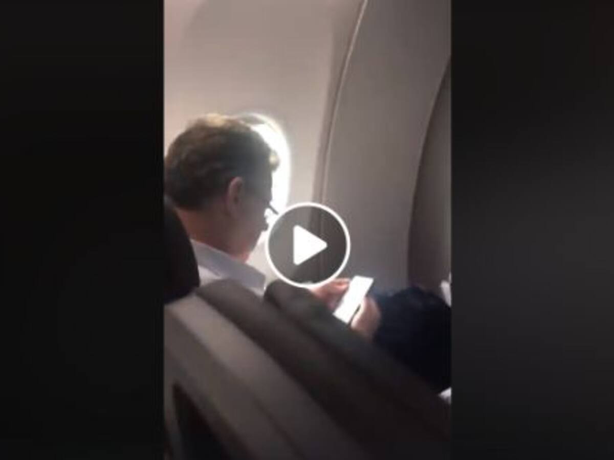 Así reaccionó el ex presidente Santos tras ser insultado por una mujer