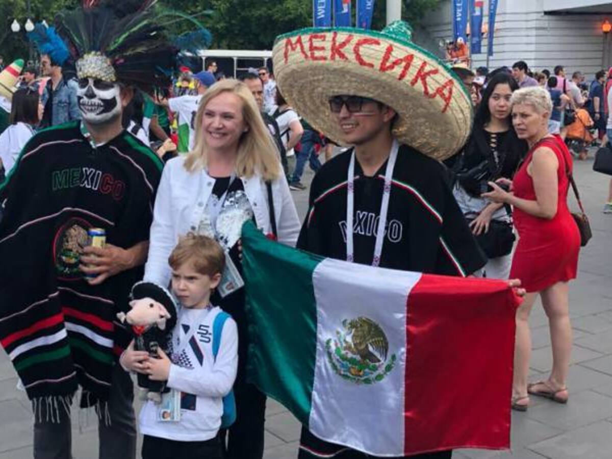 Así se vive el ambiente para el encuentro entre México vs Alemania