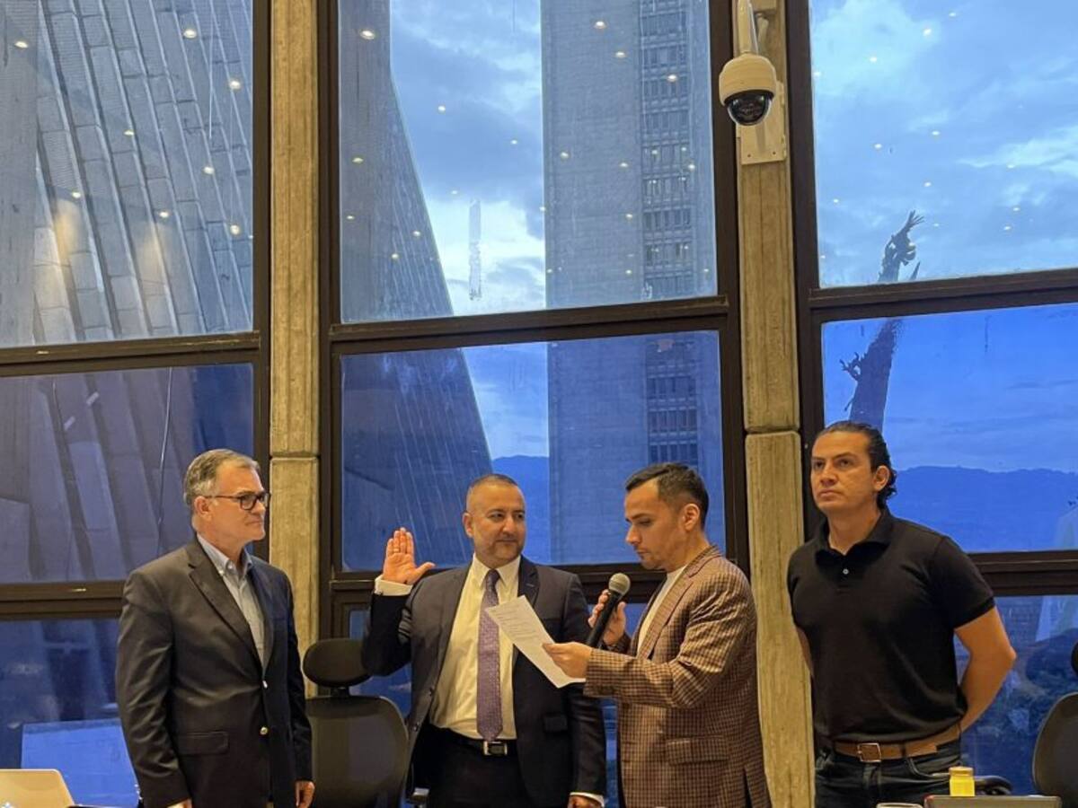 Pablo Garcés, nuevo contralor general de Medellín