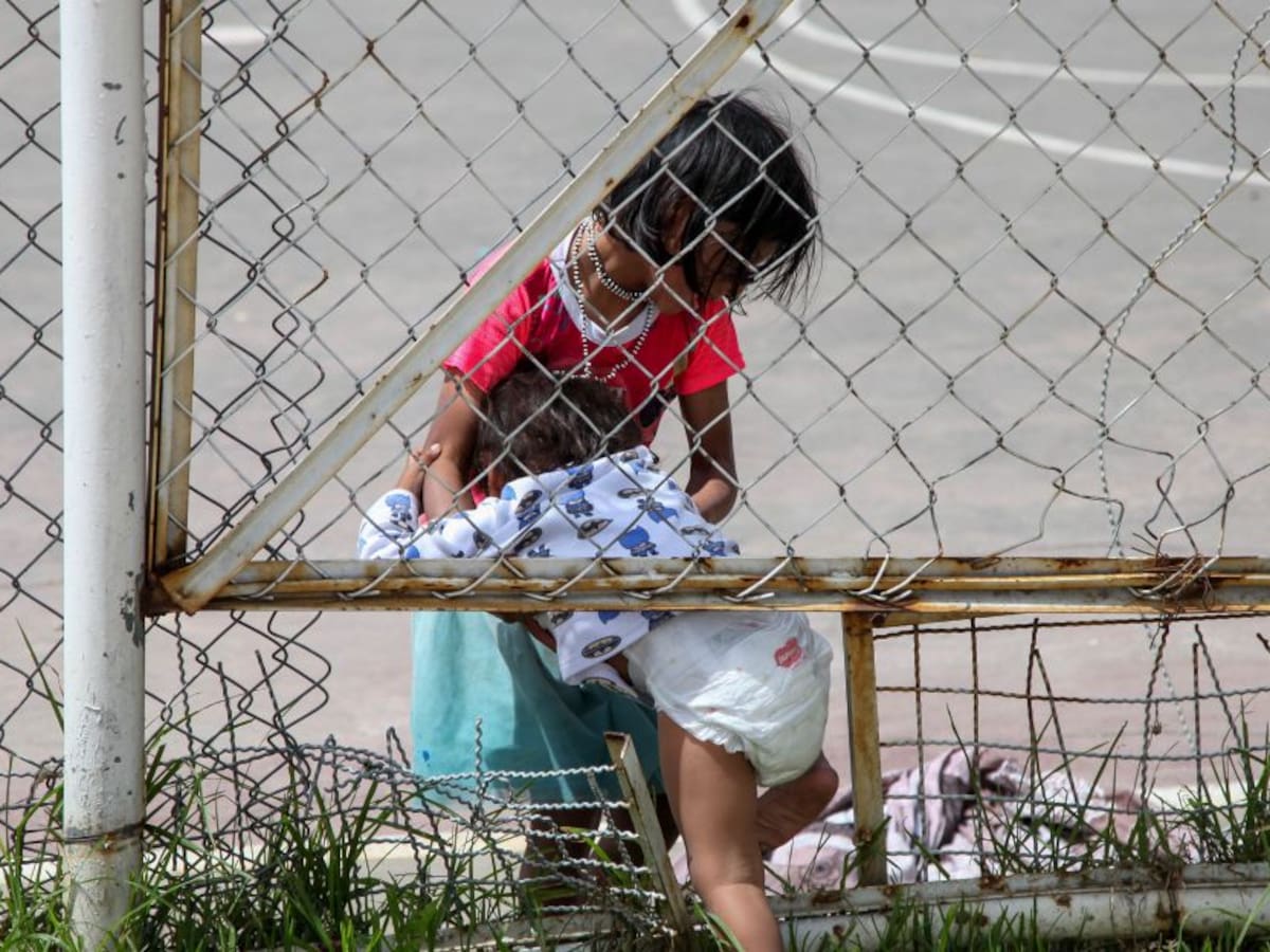 Logran frustrar secuestro de un bebe Embera de dos meses