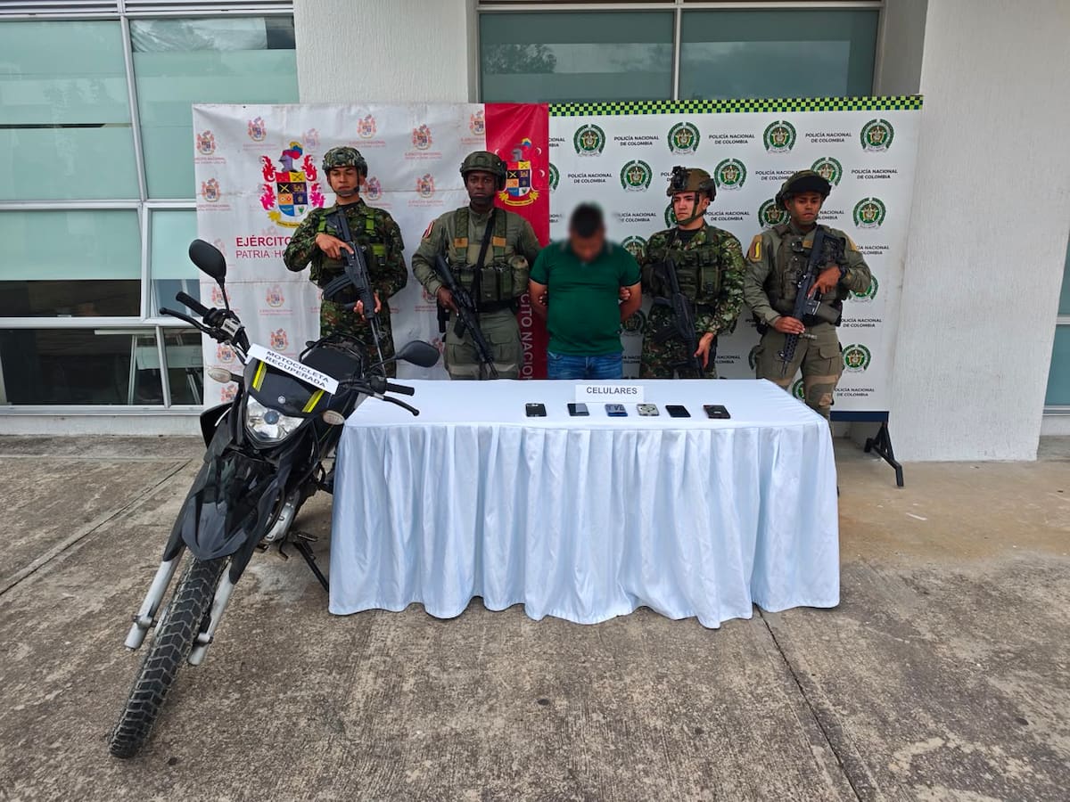 Capturan a alias ‘El Indio’, señalado cabecilla de una red de apoyo de las disidencias en Cauca