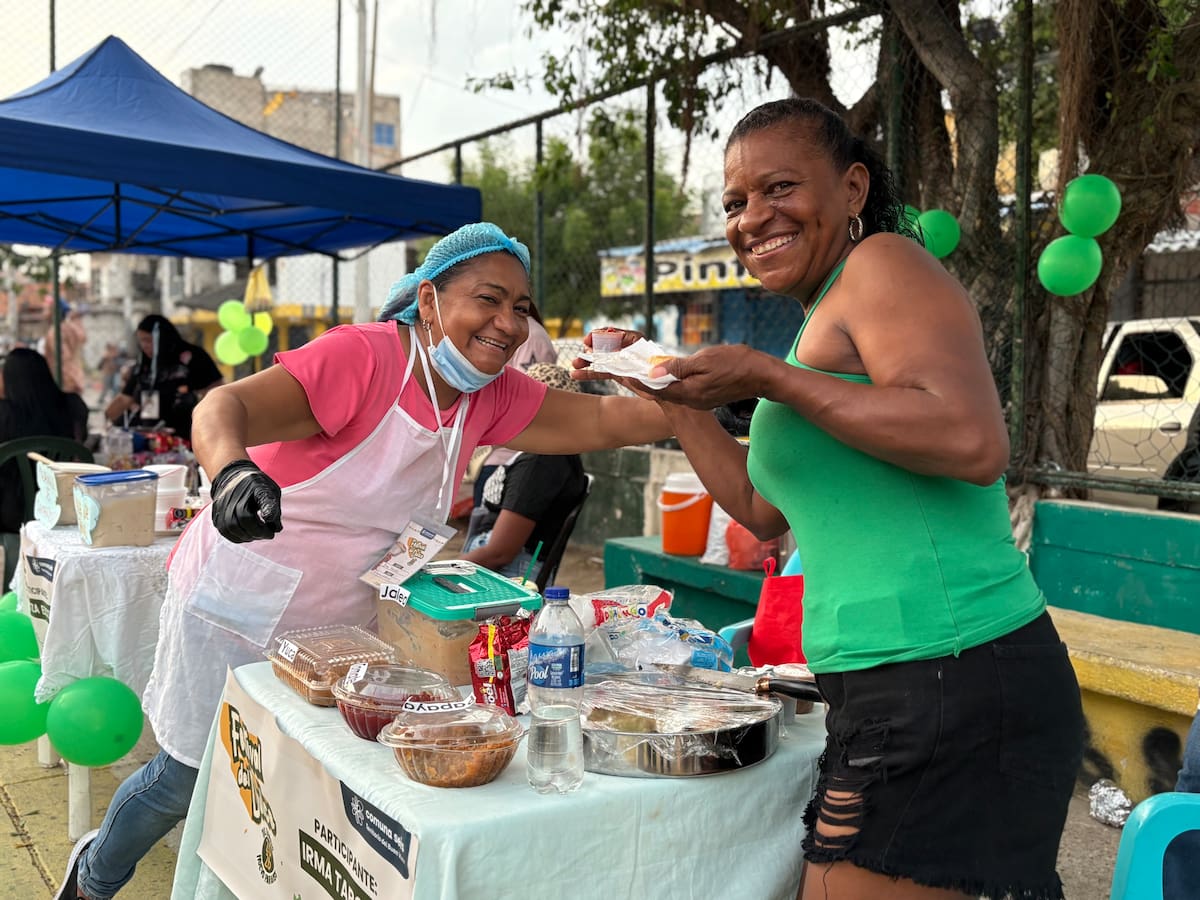 Barrio Nuevo Paraíso celebró su primer Festival del Dulce en Semana Santa
