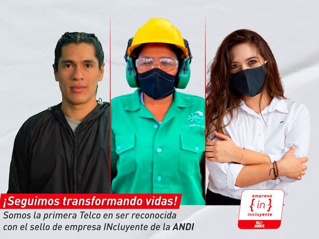 Claro Colombia es premiada con el Sello de Empresa Incluyente