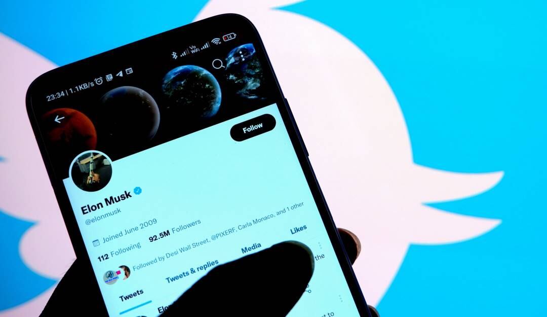 La compra de Twitter por parte de Elon Musk estaría un paso más cerca. Foto: Getty