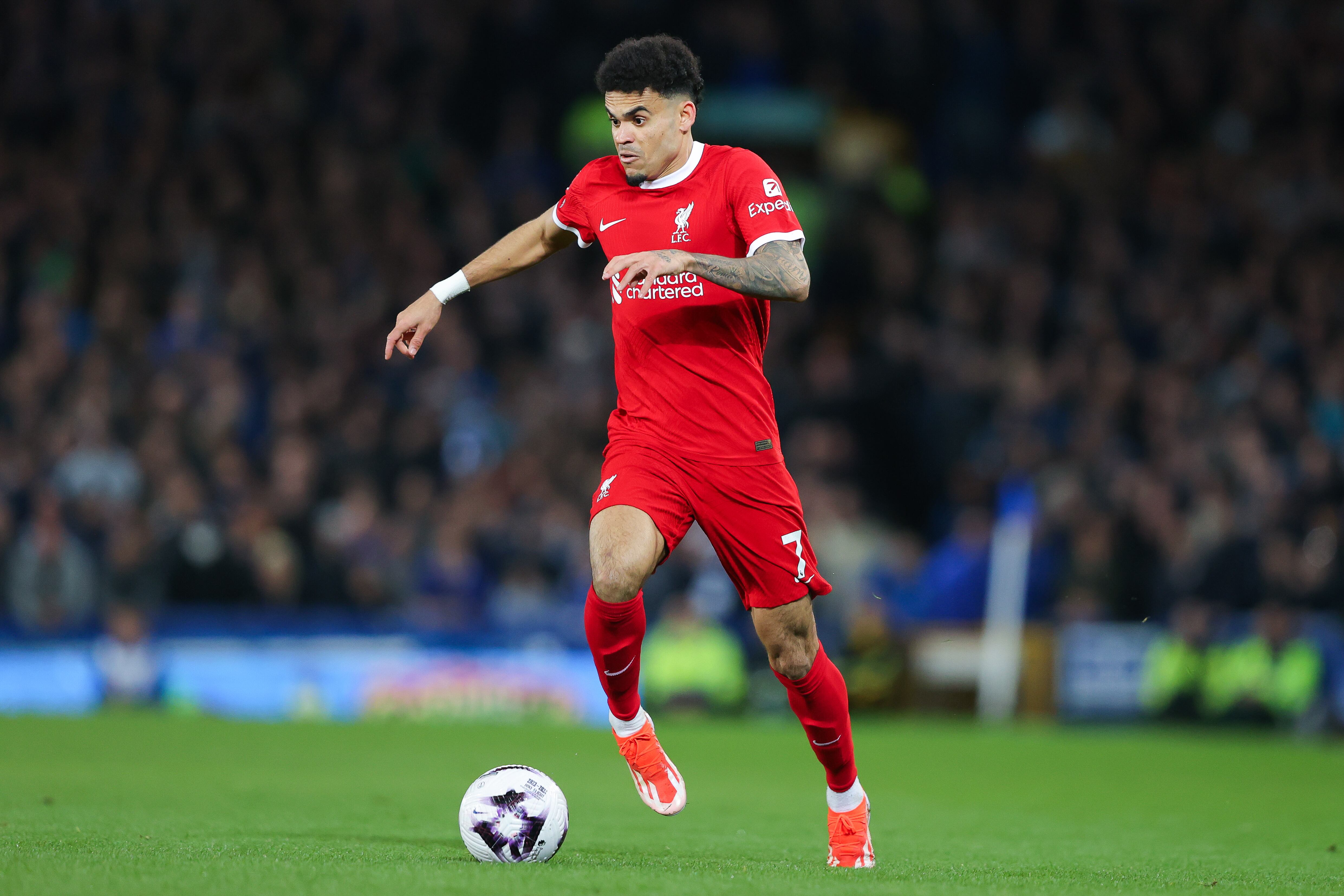 Luis Diaz, actual jugador de Liverpool / Getty Images