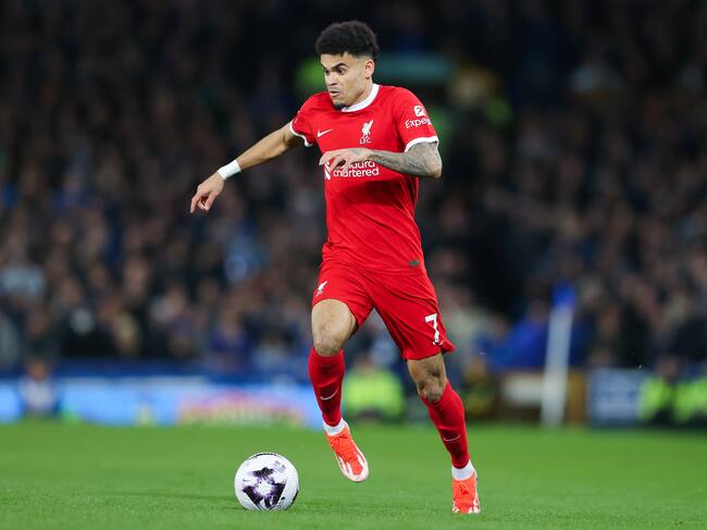 Luis Diaz. (Photo by James Gill - Danehouse/Getty Images)
