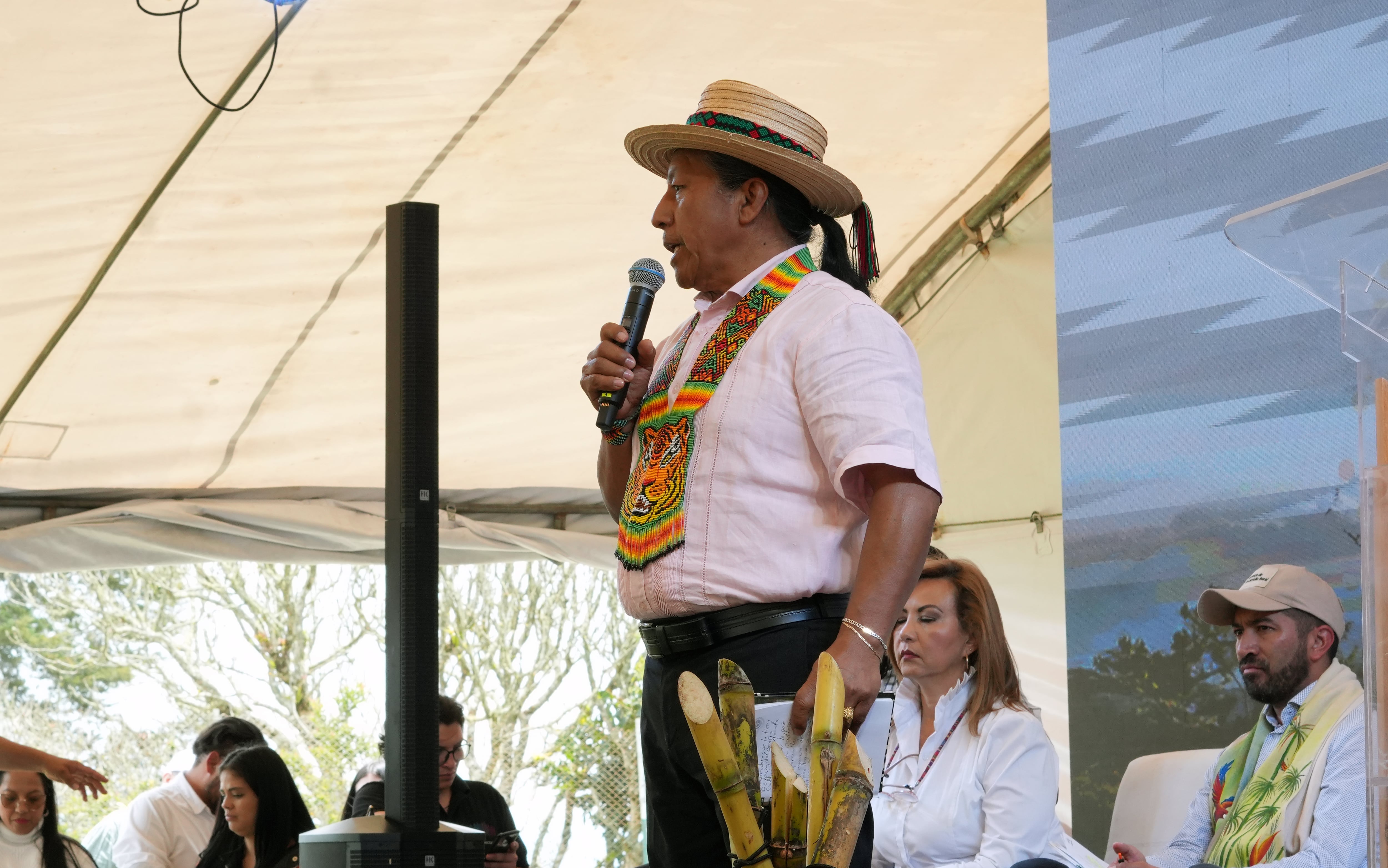 Cumbre Campesina por la Paz Total en Antioquia. Foto: a Consejería de Paz y la Agencia de Desarrollo Rural.
