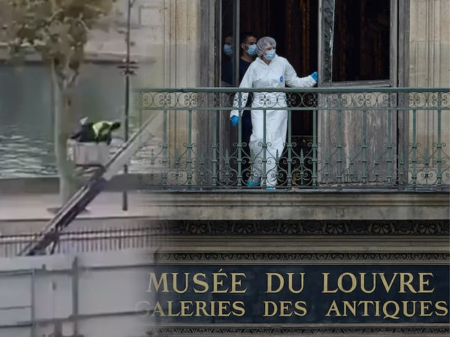 Mientras se conocen nuevos vídeos del escape de los ladrones, la presidenta del museo confirmó que la joya que resultó dañada luego de que se le cayera a los ladrones sí puede ser restaurada.
(Foto: Getty / Caracol Radio / Captura de Pantalla)