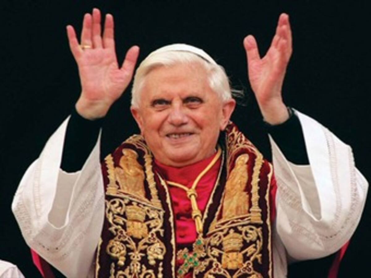 Llamado a la paz en Tierra Santa hizo el Papa Benedicto XVI