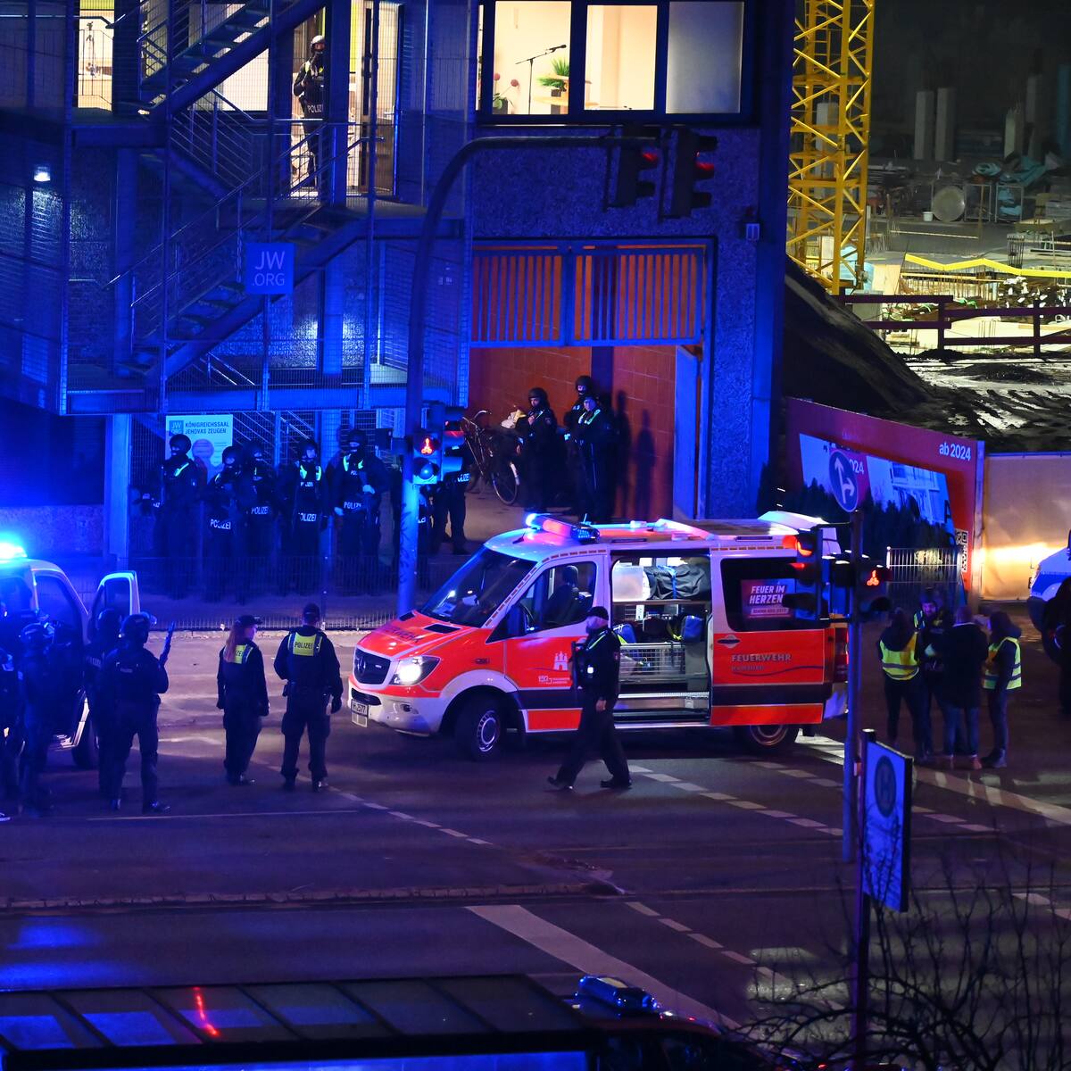 Varios muertos y heridos dejó tiroteo en una iglesia en Hamburgo