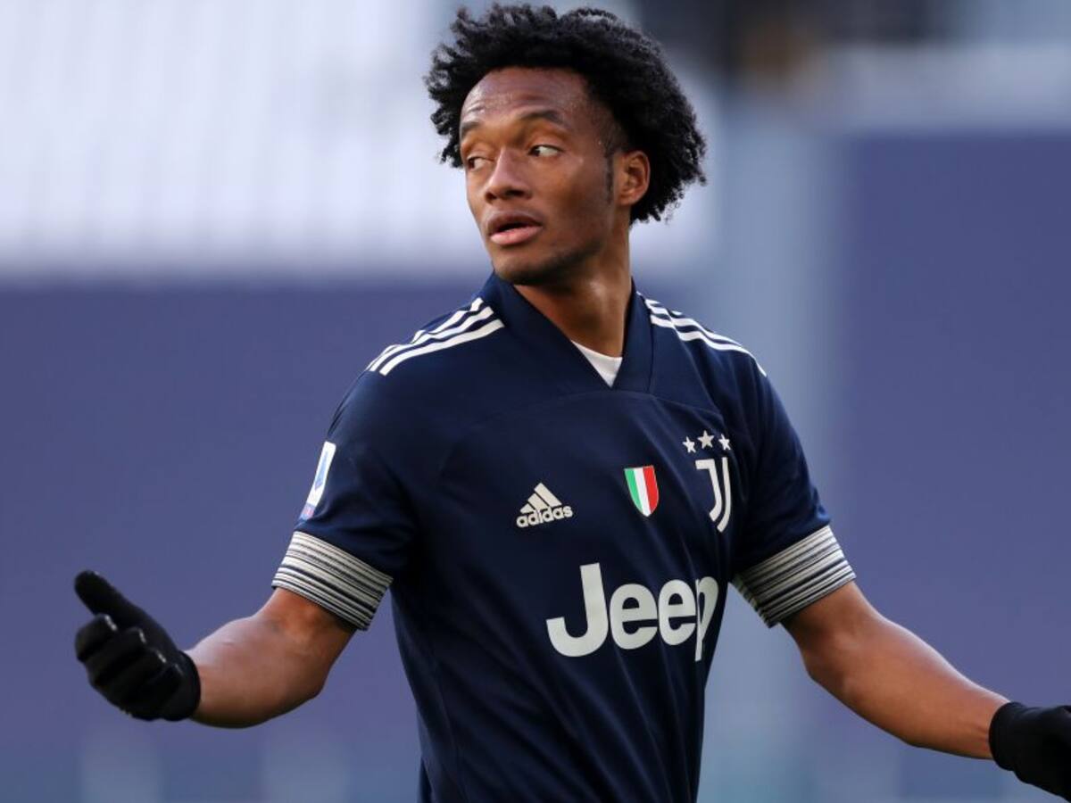 Juan Guillermo Cuadrado vuelve a la titular de la Juventus ante la Lazio