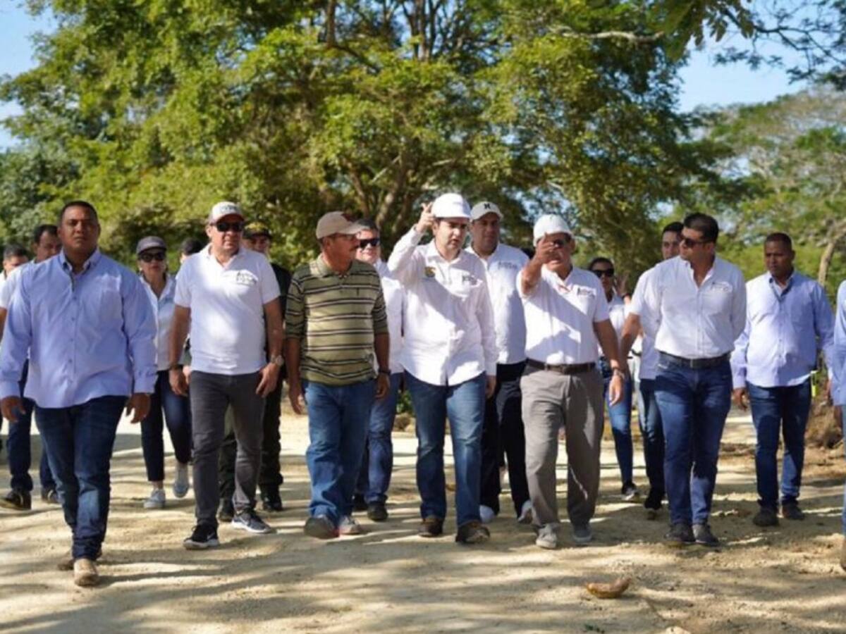 Gobernador de Bolívar inspeccionó la Variante Mamonal – Gambote