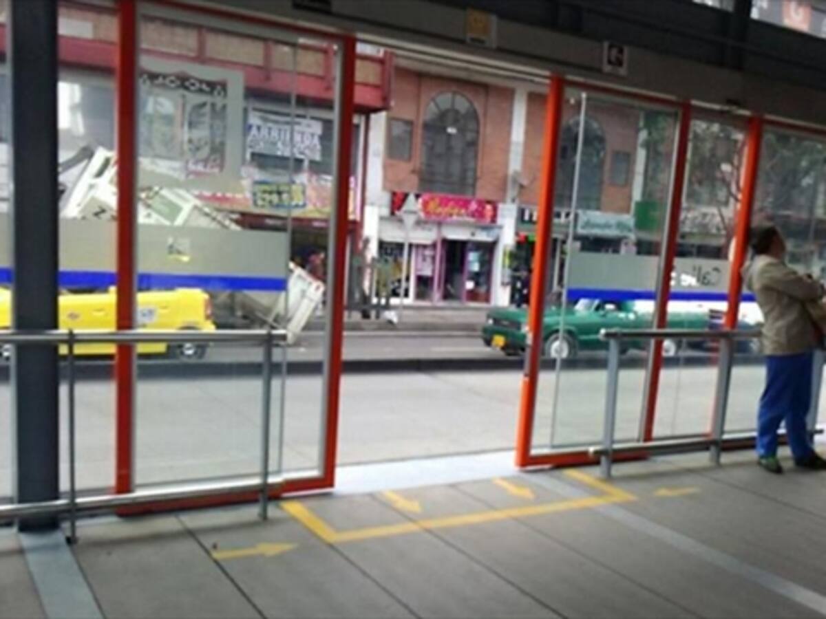 Puertas anticolados en Transmilenio funcionaron. Son efectivas en 70 %
