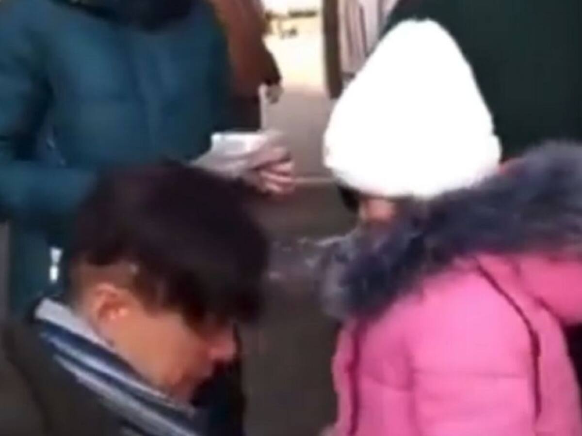 El conmovedor vídeo en el que un padre ucraniano se despide de su familia