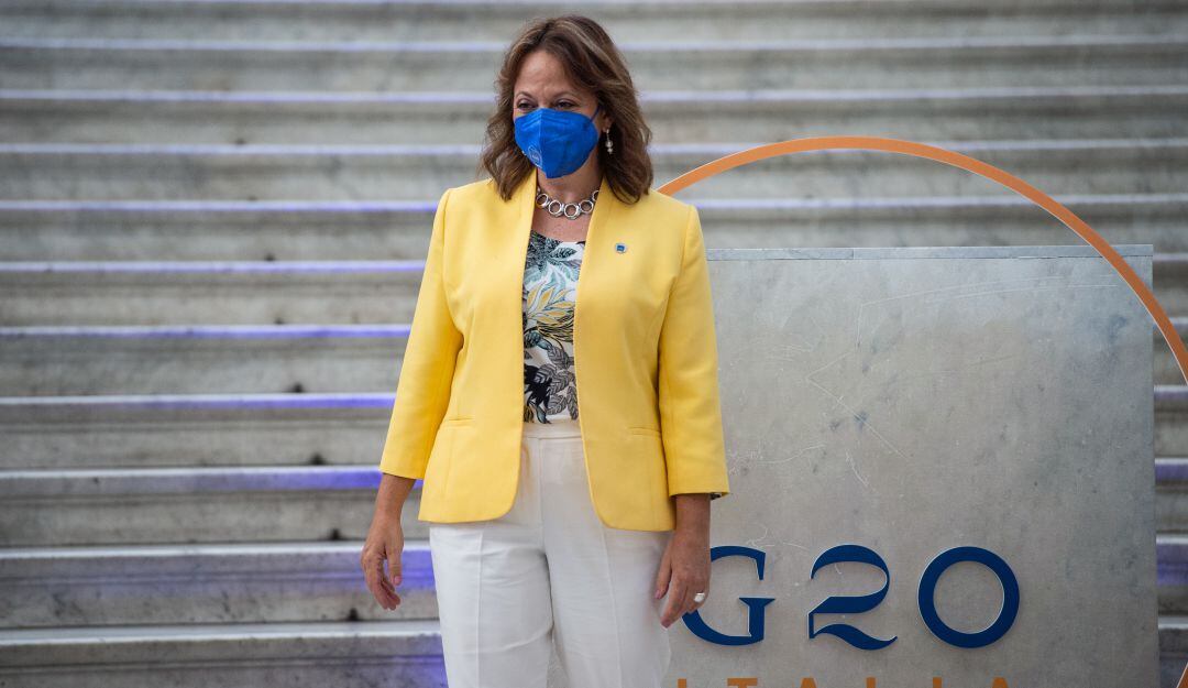  Martha Delgado Peralta, representante mexicana para el medio ambiente durante el G20. 
