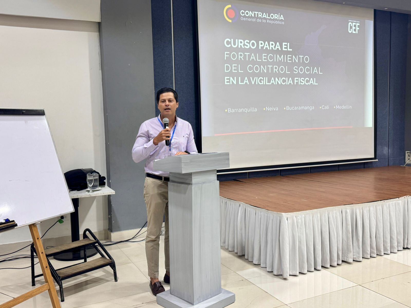 Personero de Barranquilla Miguel Álzate. Foto: X Personería de Barranquilla.