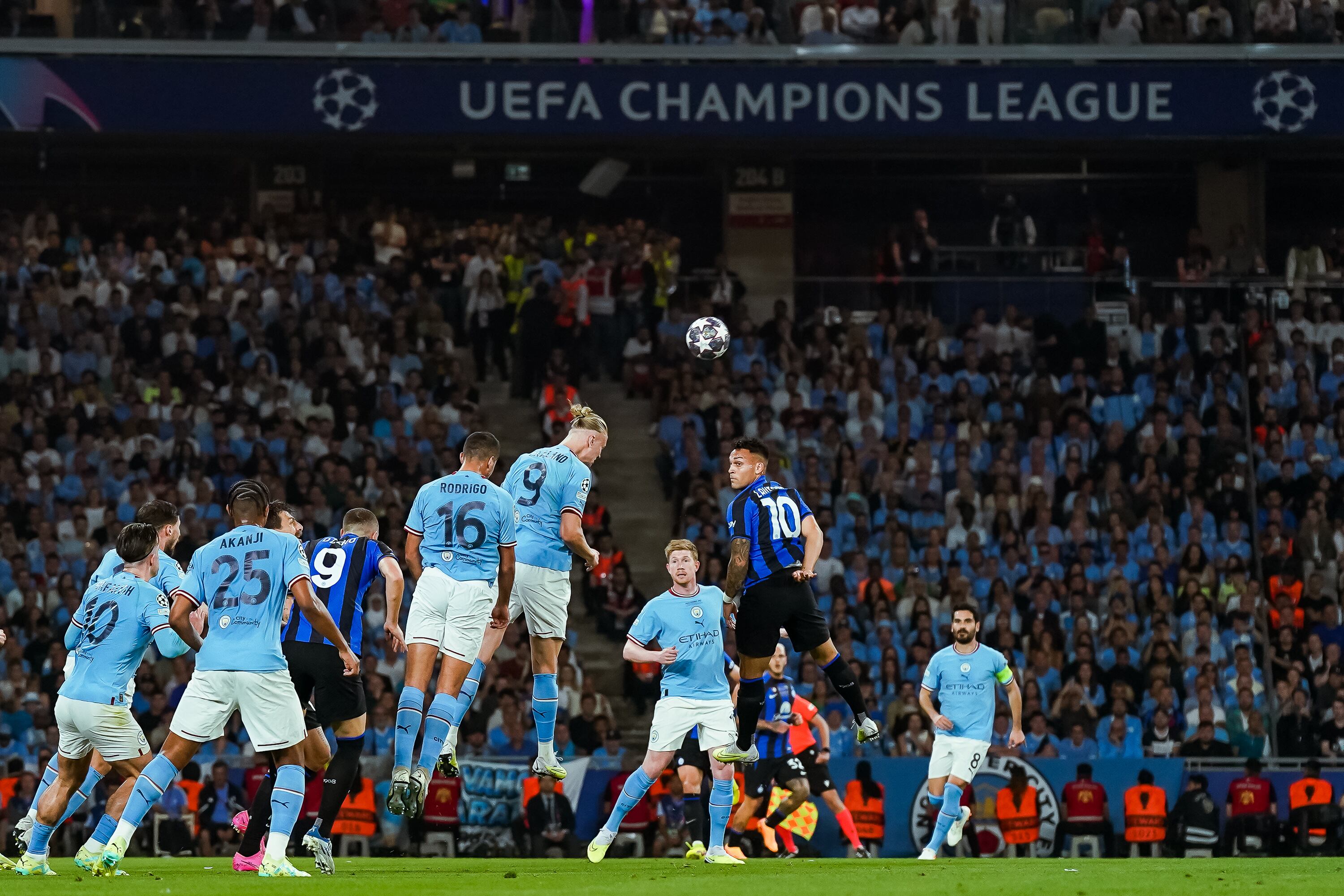 Manchester City vs Inter de Milan. (Photo by Giuseppe Maffia/NurPhoto via Getty Images)