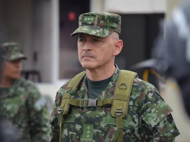 General Erick Rodríguez, comandante de las Fuerzas Militares