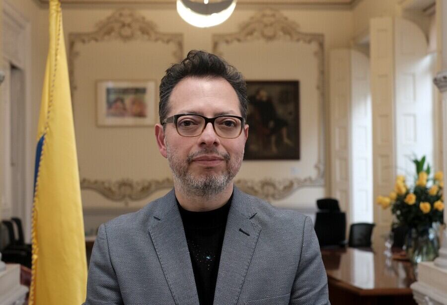 Juan David Correa, exministro de Cultura. Foto: Colprensa.