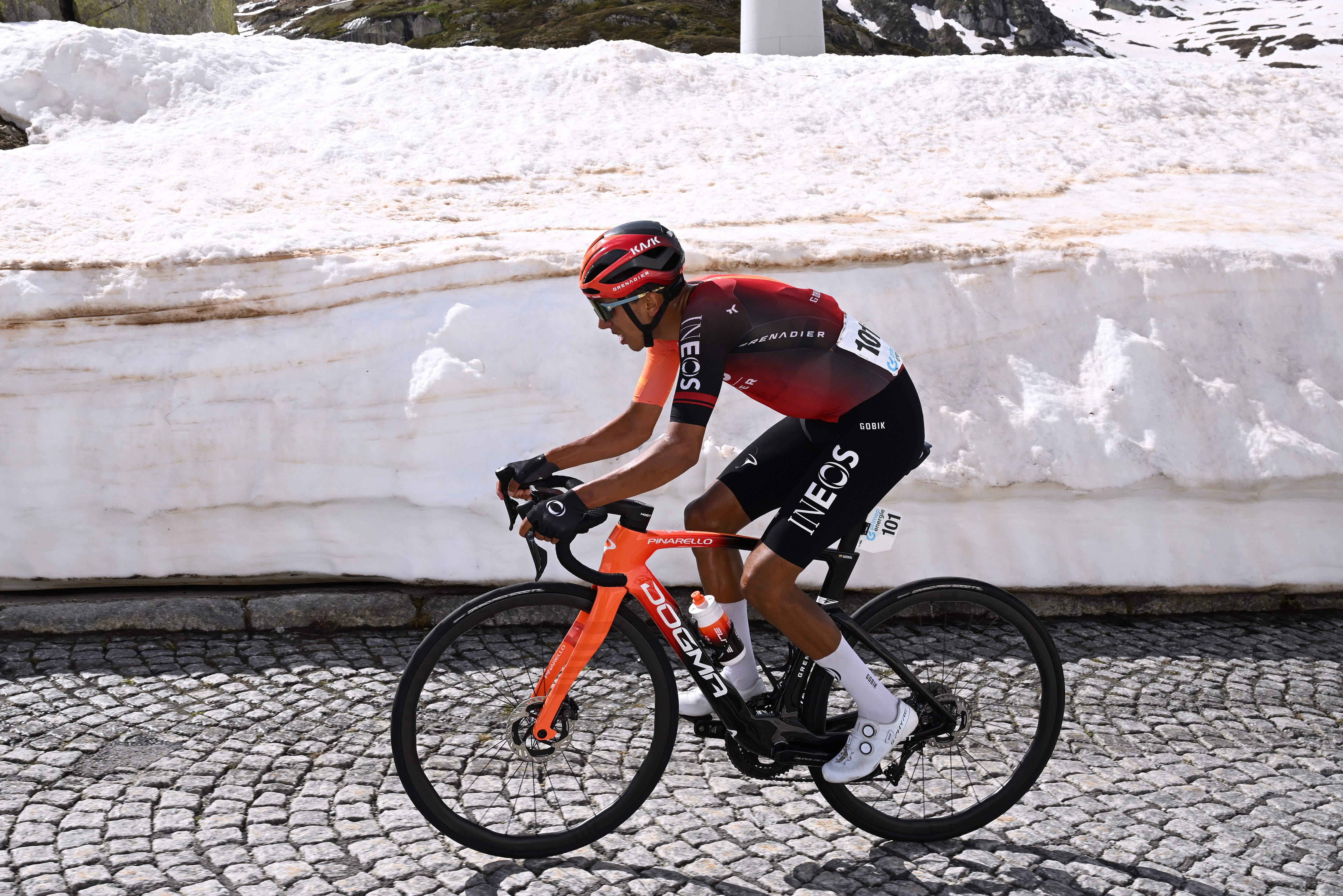 Egan Bernal durante la Vuelta a Suiza. (Photo by Tim de Waele/Getty Images)