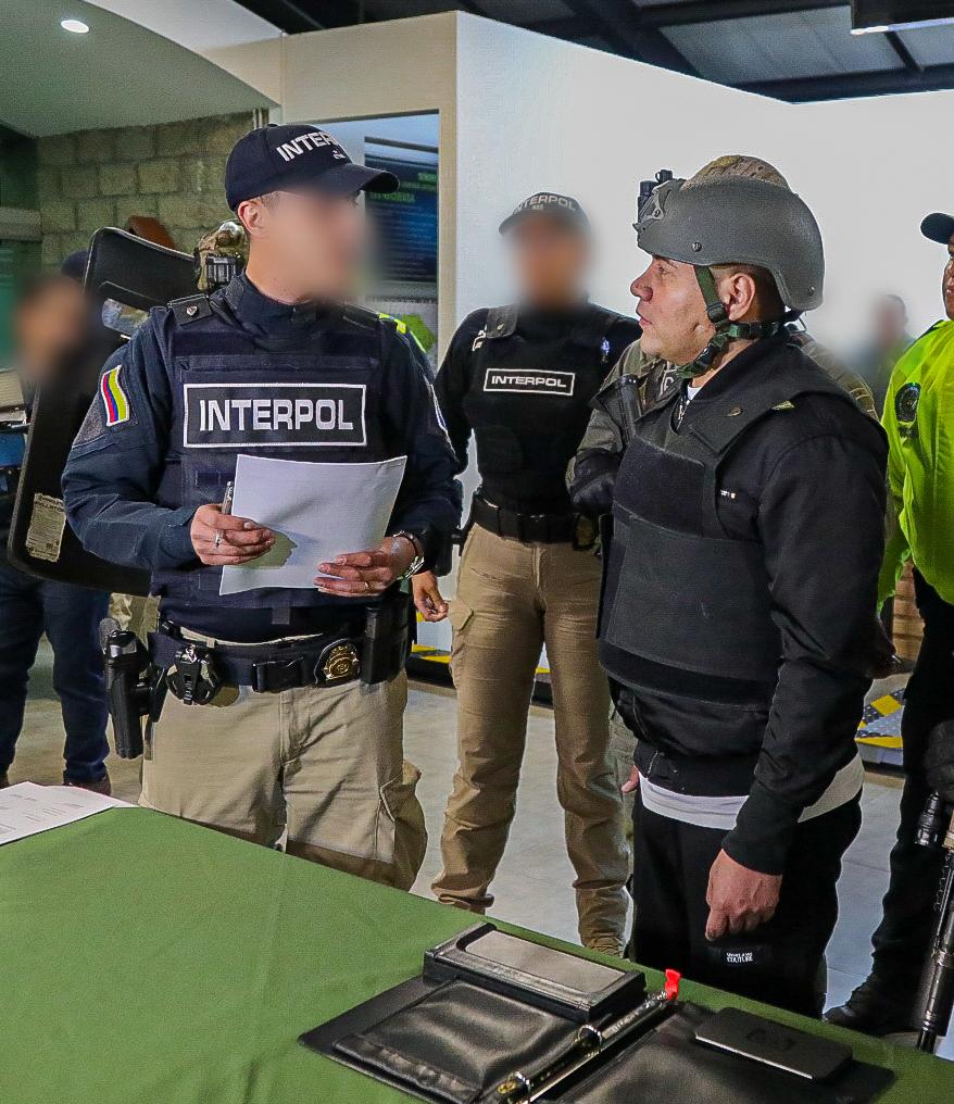 Extradición de alias 'Pipe Tuluá'. Foto: Policía Nacional