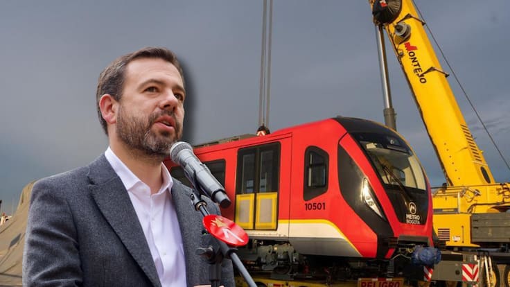 “Por fin se hace realidad”: Alcalde anunció que unos trenes del metro de Bogotá ya empezaron a rodar