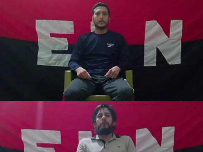 Julián Reinel Sáenz y Yimer Andrés Coral, soldados secuestrados por el ELN en Cúcuta / Foto: Redes sociales