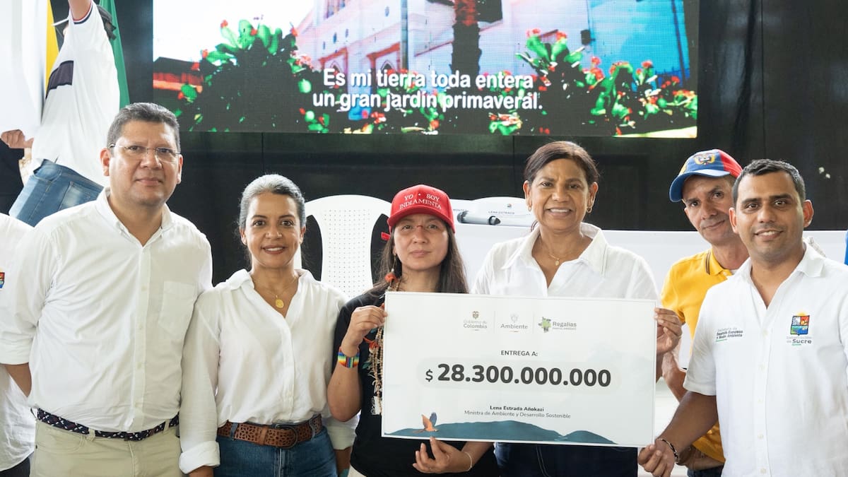 Ministra de Ambiente anuncia inversión de $28.000 millones para recuperación ecológica en Sucre