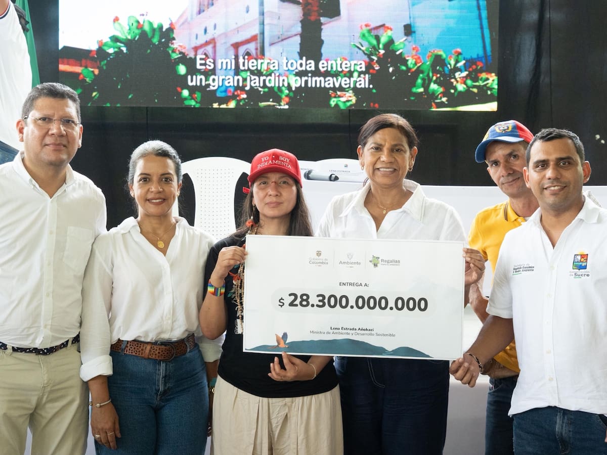 Ministra de Ambiente anuncia inversión de $28.000 millones para recuperación ecológica en Sucre