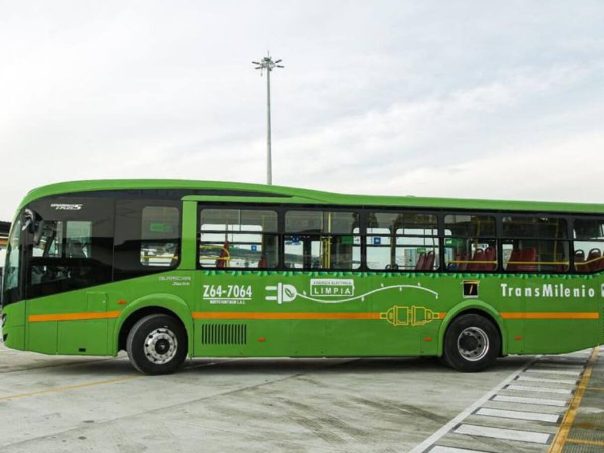 Entraron en operación 172 buses eléctricos nuevos en Bogotá