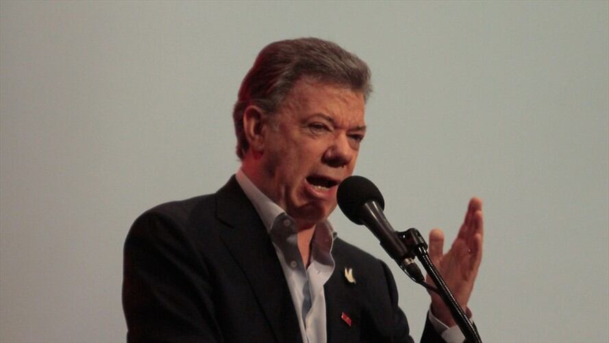 El presidente Juan Manuel Santos. Foto: Colprensa