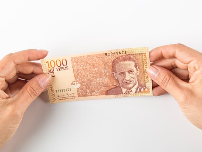Billete colombiano de $1000