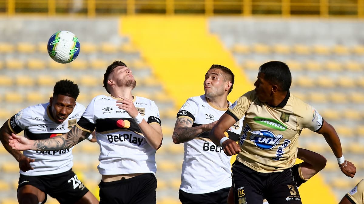 Internacional y Águilas empataron en un entretenido partido en Bogotá: Resumen y goles