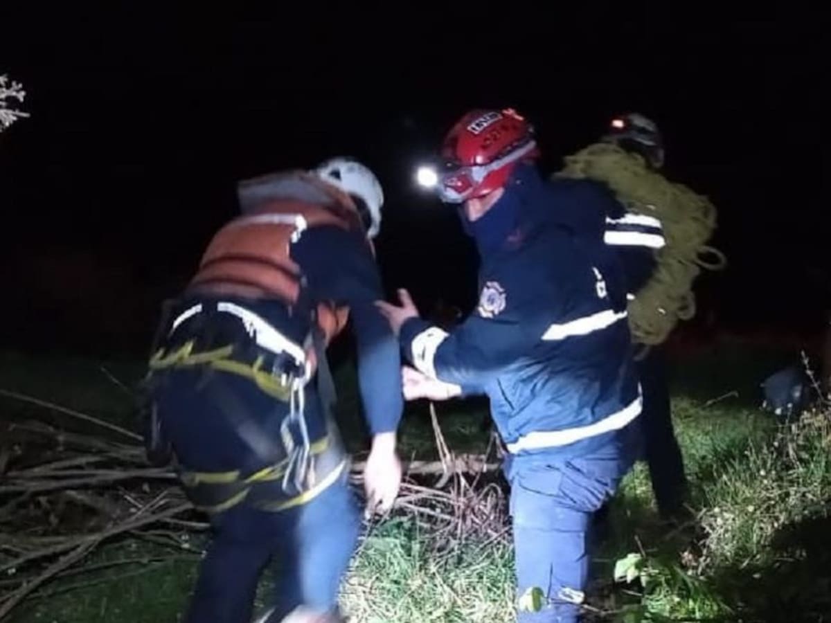 Extranjeros se extraviaron en la frontera