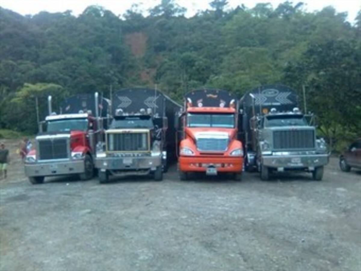 En Atlántico, Santander, Bolívar y Cundinamarca dismuyó la movilización de camiones