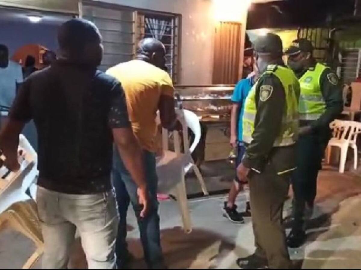 270 fiestas intervenidas y mas de 600 comparendos en Cali el fin de semana