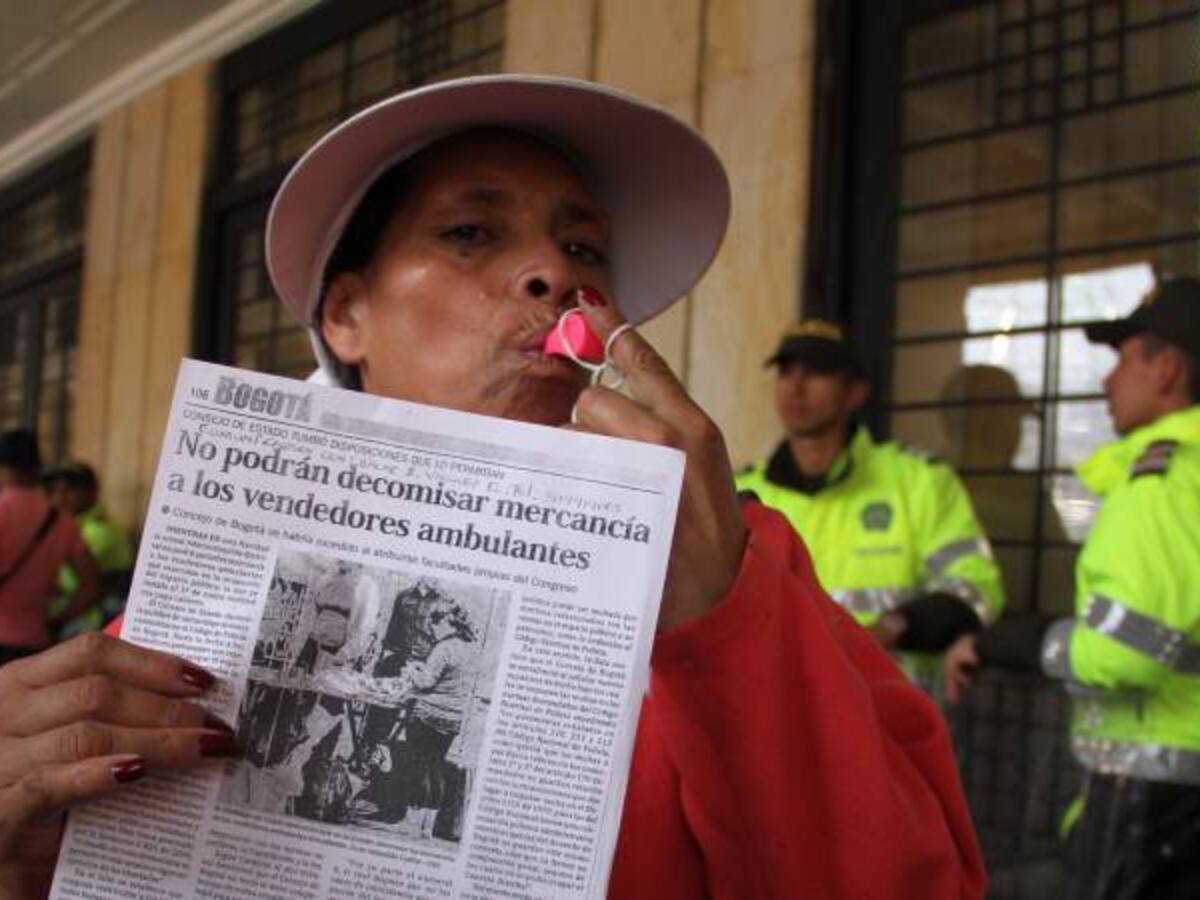 Vendedores informales han interpuesto más de 60 tutelas contra la Alcaldía de Bogotá