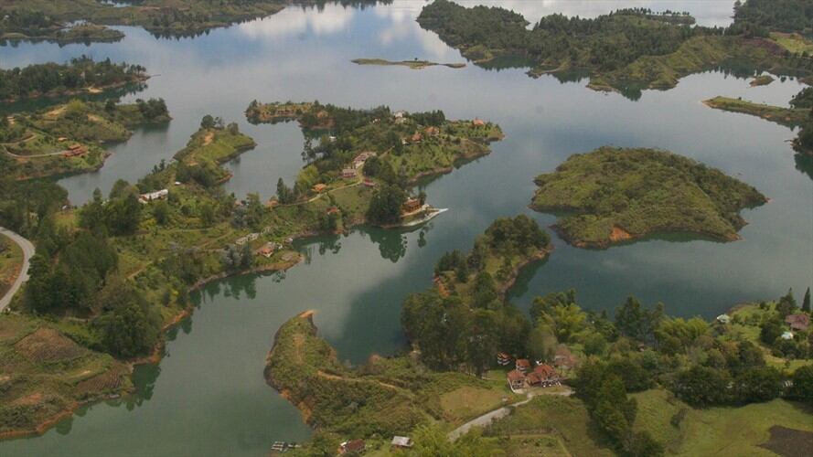 Represa del Peñol . Foto: Colprensa