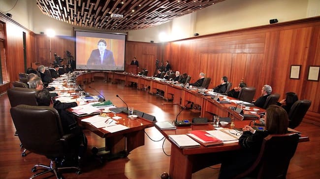 Audiencia en la Corte Suprema de Justicia para la elección del Fiscal General de la Nación. Foto: Colprensa