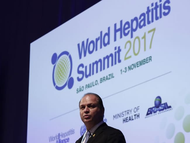 Cubre sobre la hepatitis en Brasil 
