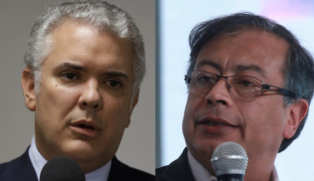 Iván Duque- Gustavo Petro 