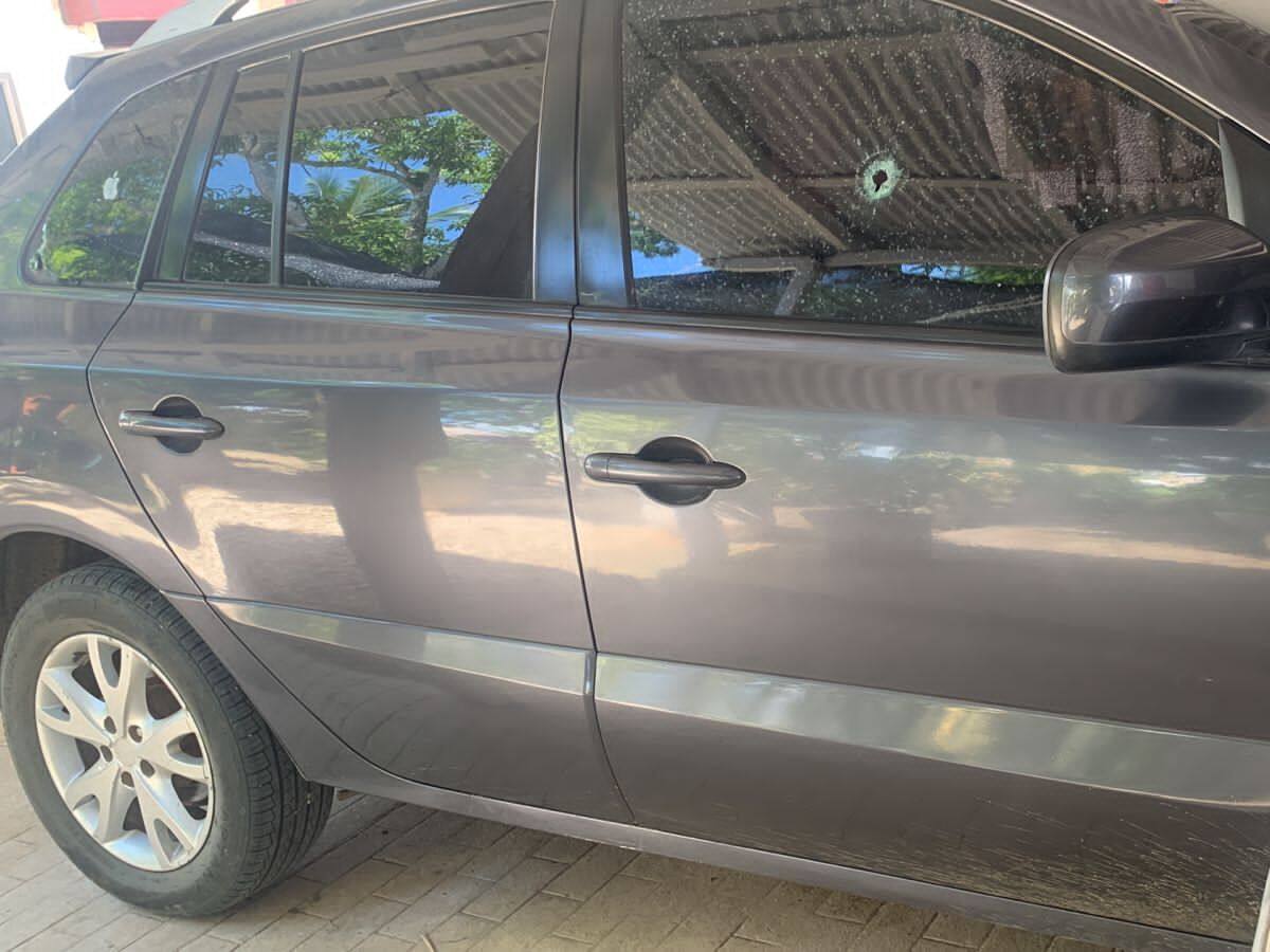 Denuncian ataque a bala contra carro del esposo de candidata sucreña Lucy García