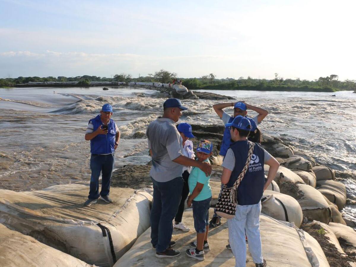 Nueva emergencia en la Mojana por el Colapso de Jarillón Los Arrastres en Guaranda