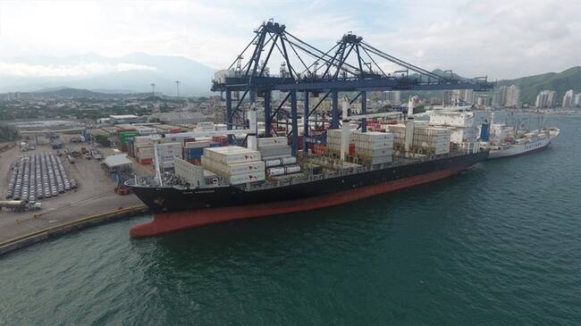Naviera alemana confirma nueva frecuencia desde el Puerto de Santa Marta. Foto: Puerto de Santa Marta