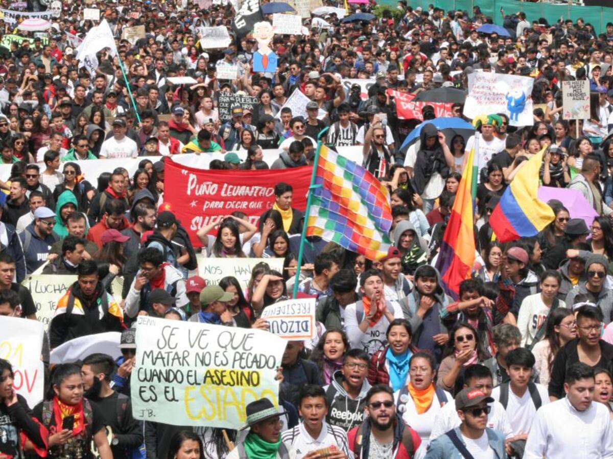 Divididas las centrales obreras por los plantones que convocó Fecode
