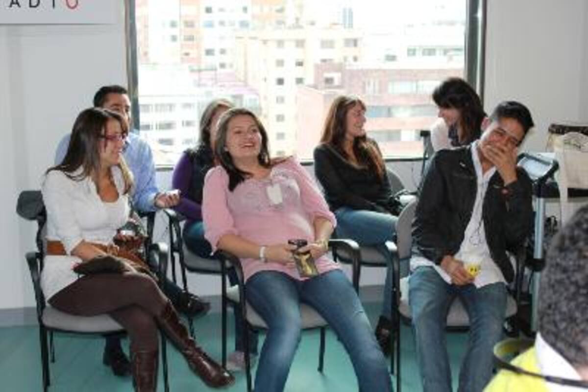 Público invitado a La Ventana. Mayo 6.