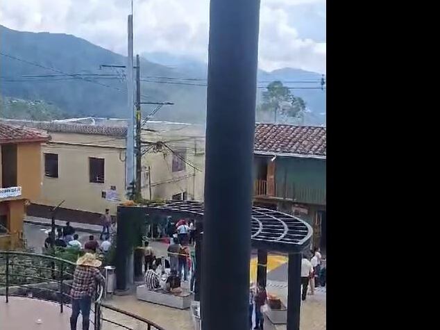 Incendio alcaldía de Angelópolis- foto video cortesía